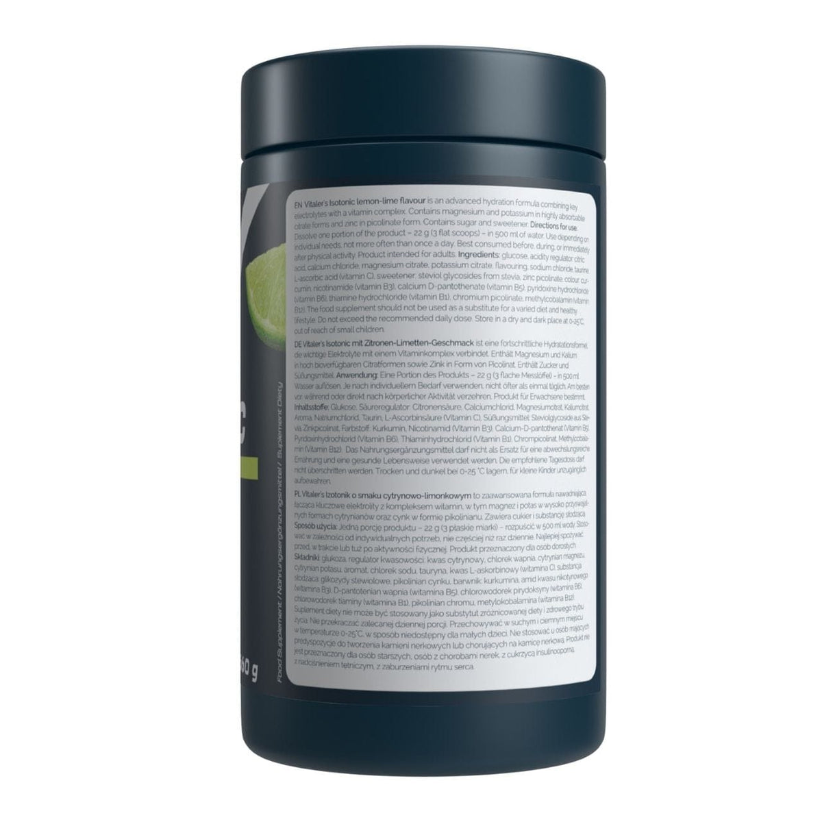 Vitaler's Sport Isotonic Drink, Lemon-Lime - 660 g