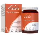 Vitaler's Vitamin D3 4000 IU - 120 Capsules