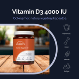Vitaler's Vitamin D3 4000 IU - 240 Capsules