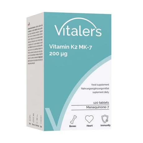 Vitaler's Vitamin K2 MK-7 FORTE 200 mcg - 120 Tablets