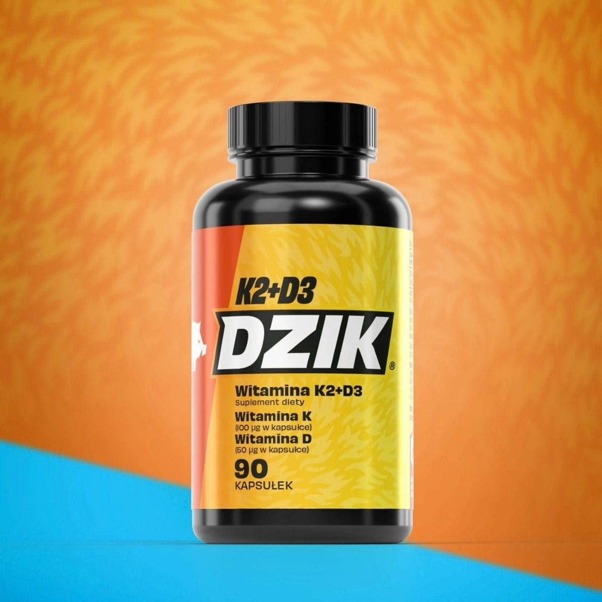 WK DZIK Vitamin K2 + D3 - 90 Capsules
