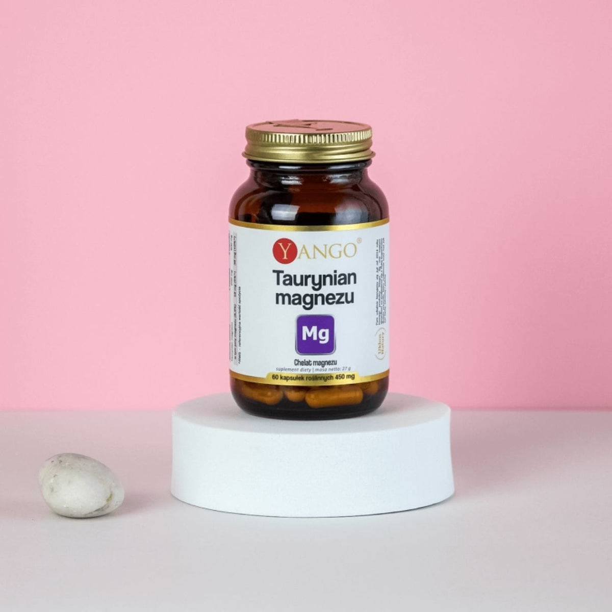 Yango Magnesium Taurinate 450 mg - 60 Capsules